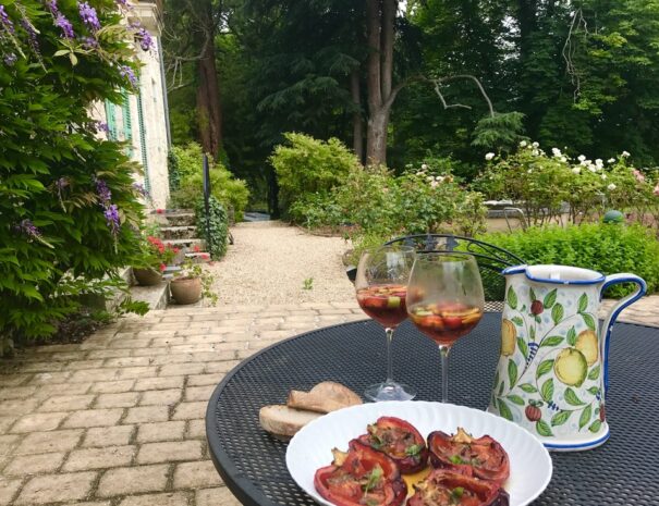 Lunch on the terrace