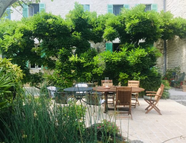 A beautiful terrace